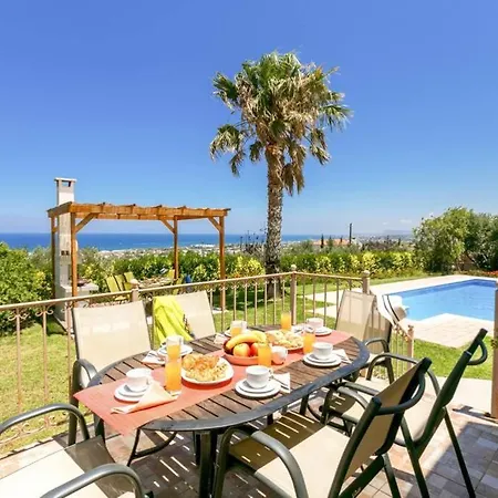 Modern Villa,stunning View,pool,bbq,1.5 Km From Town And The Beach! * Ρέθυμνο
